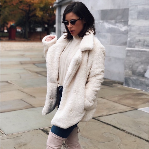 🆕Myra Rust Brown Faux Fur Teddy Coat - Picture 8 of 8